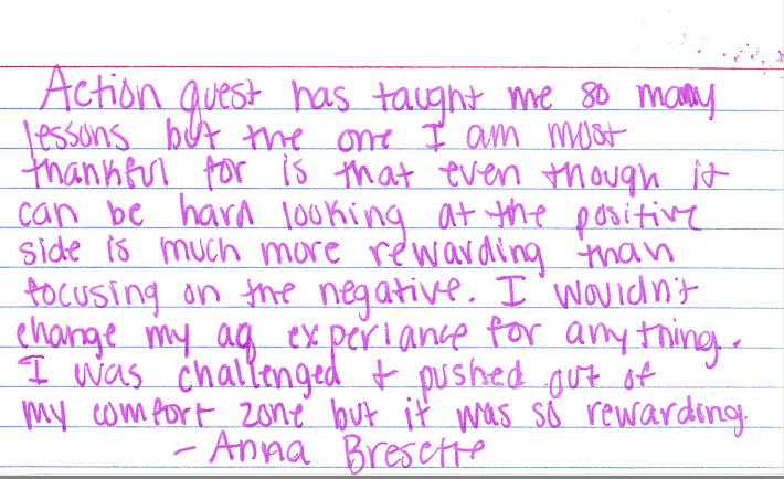 AQ Student Note Cards