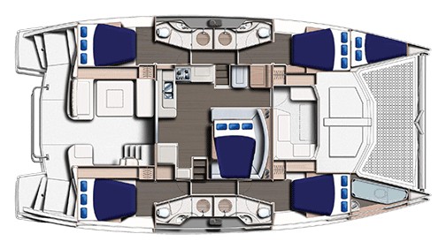 ActionQuest adventure program sailing catamaran